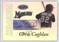 2007 Bowman's Best Prospects Auto Chris Coghlan #BBP58 Auto 3b9