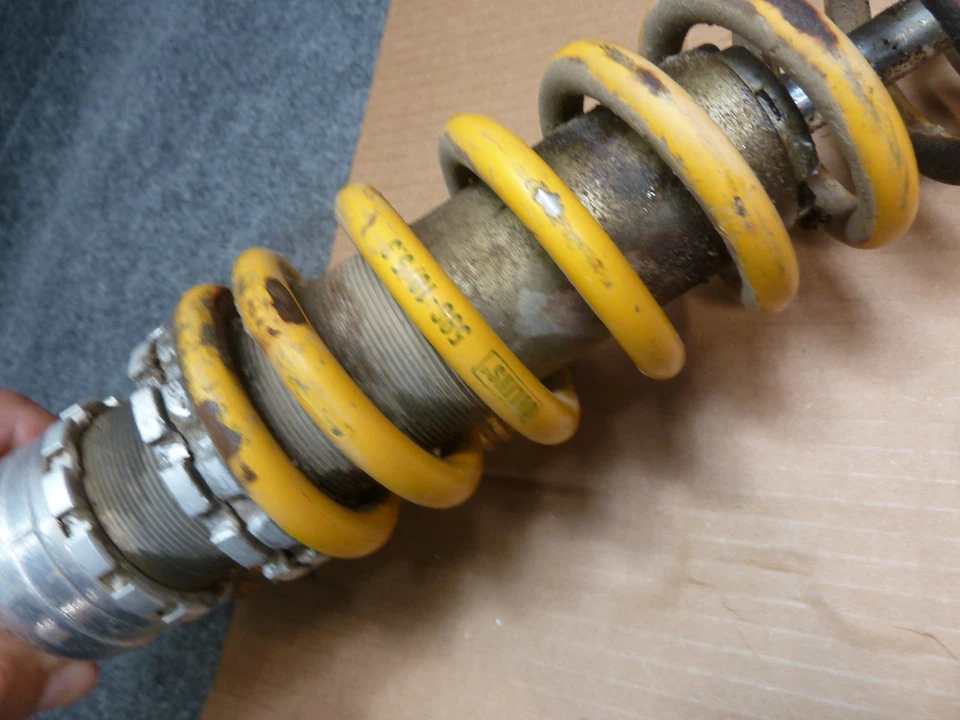 Amortiguador de suspensión trasera Ohlins Honda CR125R CR250R 1992 RARO DE COLECCIÓN Foto 2 de 4