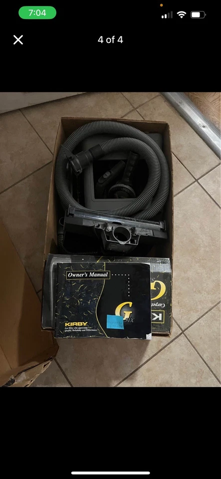 Kirby The Ultimate G Series Vacuum Cleaner G7D Diamond Edition Tested & Working - Image 4 of 4