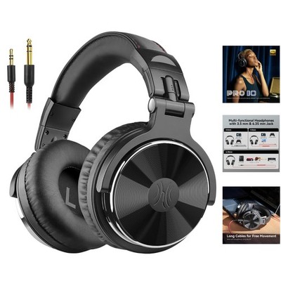 Professional Stereo Headsets for Recording and Mixing - Detachable Cable Design