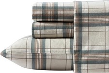 Flannel Sheets Full Size Anti-Pilling Wrinkle Resistant Cotton Touchably Soft