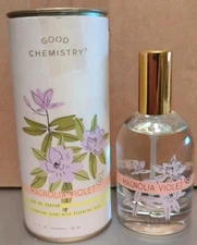 GOOD CHEMISTRY Magnolia Violet Eau De Parfum 1.7 Fl Oz Spray Essential Oils NEW
