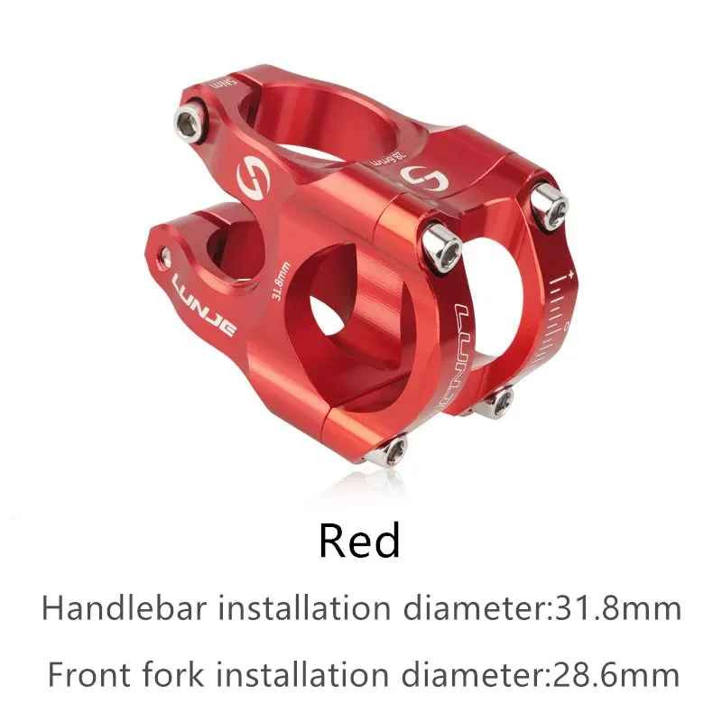 Bicycle Aluminum Alloy Short Handlebar Stem 31.8mm MTB Road 