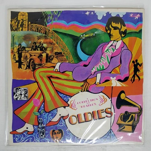 BEATLES A COLLECTION OF APPLE AP8016 Japan RED VINYL VINYL LP