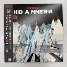 RADIOHEAD vinyl record KID A MNESIA 3LP Set Limited Edition Japan Obi New