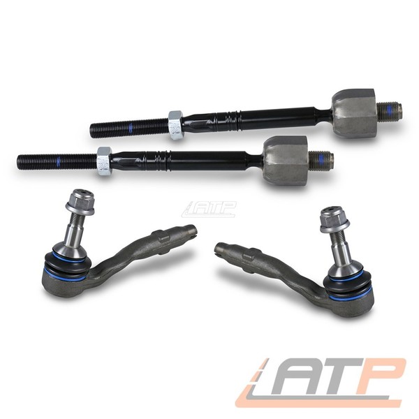 2X Spurstange + 2X Spurstangenkopf FÜR BMW 5-ER F10 F11 F07 6-ER F12 F13 7-ER-image