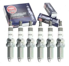 6 pc NGK Iridium IX Spark Plugs compatible with Toyota Highlander 3.5L V6 200...