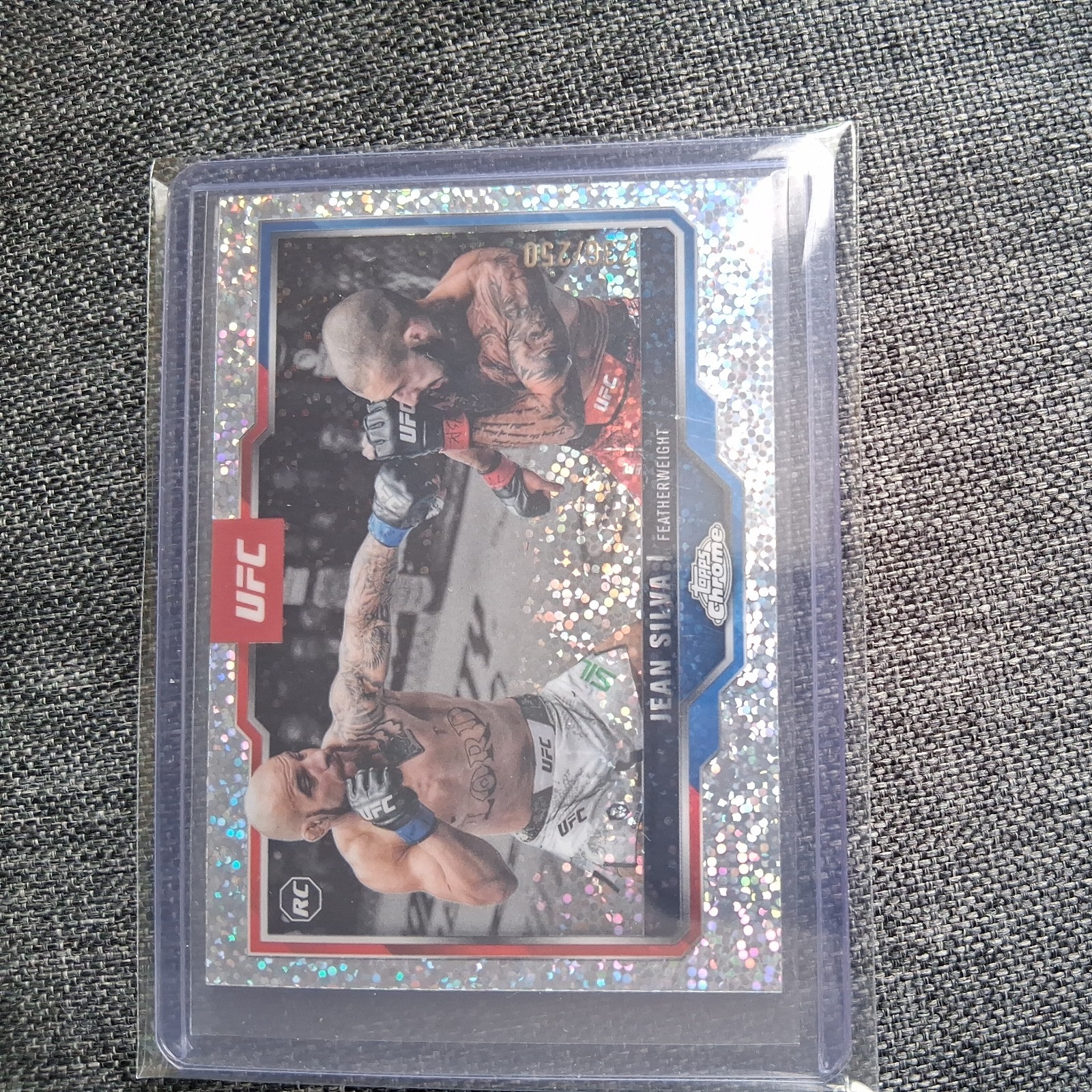 Jean Silva #56 Speckle Refractor /250 (RC) 2025 Topps Chrome UFC