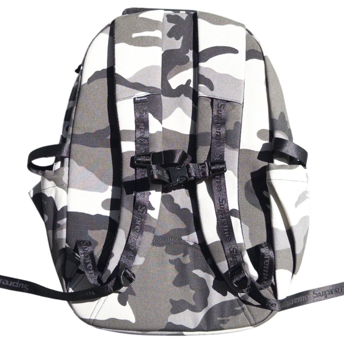 Supreme Backpack Snow Camo SS25 Cordura Box Logo Camouflage Bag