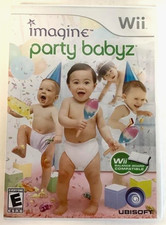 Nintendo Wii Imagine: PARTY BABYZ Baby Themed Video Game Simulation Mini-Games