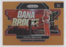 2022 Panini Prizm WWE Orange Prizm 6/99 Dana Brooke #1 ld5