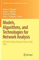 Models, Algorithms, And Technologies For Network Analysis Panos M. Pardalos