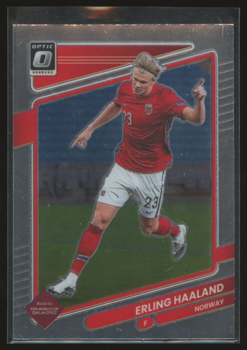 2021 Donruss Optic Erling Haaland Norway #100