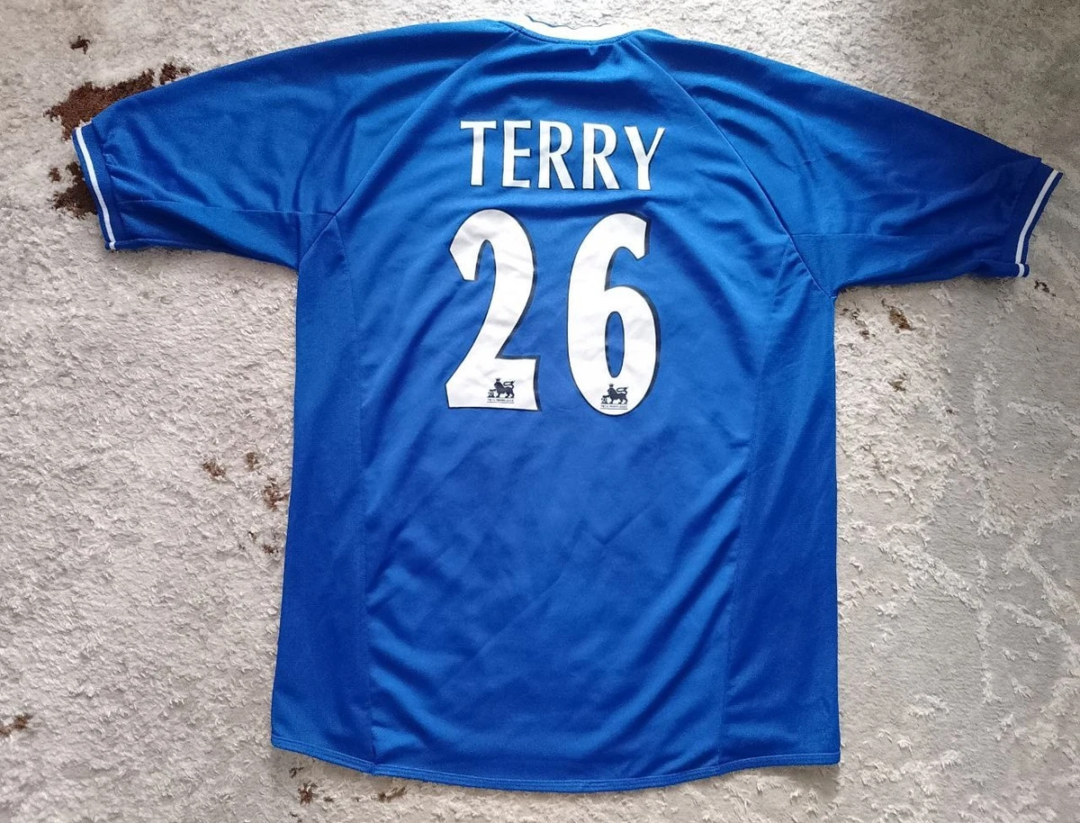 Chelsea FC Jersey John Terry #26 Blue 2003-2005 Size XL Vintage | eBay