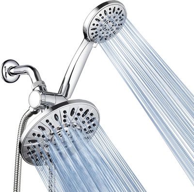 AquaDance for California - 7'' Premium High Pressure 3-Way Rainfall Combo for Bes
