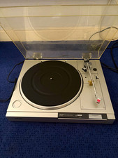 Sony PS-LX22 Direct Drive Automatic Turntable Silver/Black 33.3/45RPM RCA