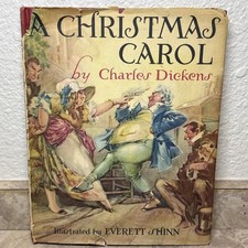 1938 A Christmas Carol by Charles Dickens Illustrated By Everett Shinn HC/DJ VTG 1938 A Christmas Carol by Charles Dickens Illustrated By Everett Shinn HC/DJ VTG