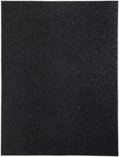 Glitter Foam Sheet 9X12 2mm Black