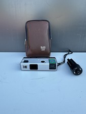 VINTAGE Kodak Pocket Instamatic 10 Camera W Carrying Case Magicube Extender