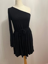 H&M ONE SLEEVE Little Black dress SIZE M BNWT sold out!!!!!