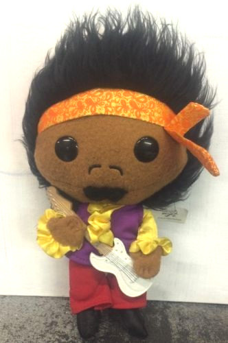 Ultra Rare 1985 Jimi Hendrix Funko Plushies Plush Figure Purple Haze Radio Days - Picture 1 of 4