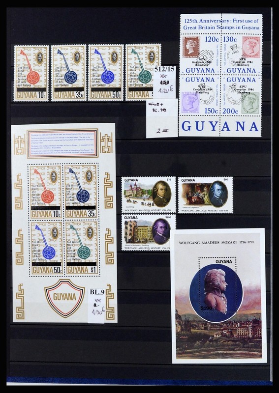 GUYANA-SS SHEETS-MORE-OLDER-M-MNH-U-F-VF
