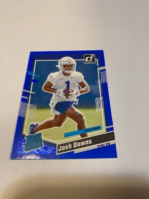 JOSH DOWNS 2023 Panini Donruss Blue Press Proof Rated Rookie