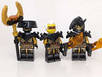 LEGO Ninjago Minifigures 3 pack Rapton - Imperium Claw General