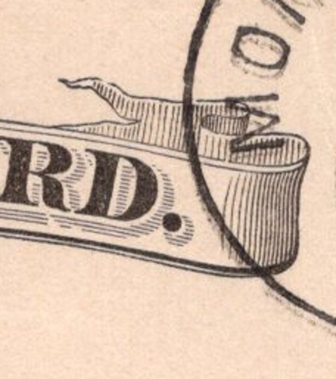 Liberty Postal Card 1881 Issue Oddities Plate Anomalies Rainy Day