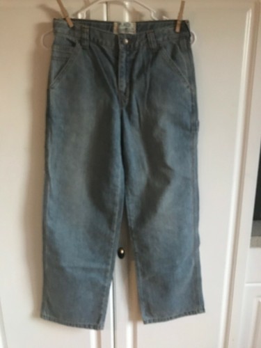 2-pair Boys Jeans Place Carpenter size 12 and Faded Glory size 12 Regular New - Picture 2 of 9