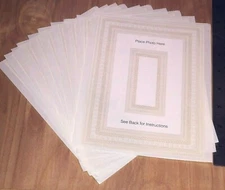 10 Mrs Grossmans Now Picture This Frame Stickers Photo Holder Lace Mat Decor