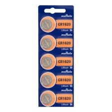 5 pcs Murata Replaces Sony CR1620 ECR1620 CR 1620 3v Battery