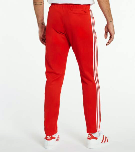 XL adidas Originals MEN'S BECKENBAUER TRACKSUIT JACKET & PANTS Red