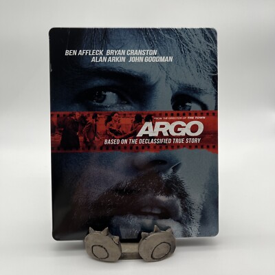 Argo (Blu-ray, 2013) Ben Affleck Bryan Cranston Alan Arkin STEELBOOK 