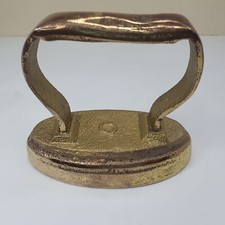Antique Vintage Primitive Unique Brass Iron Collectible from Holy Land Nazareth