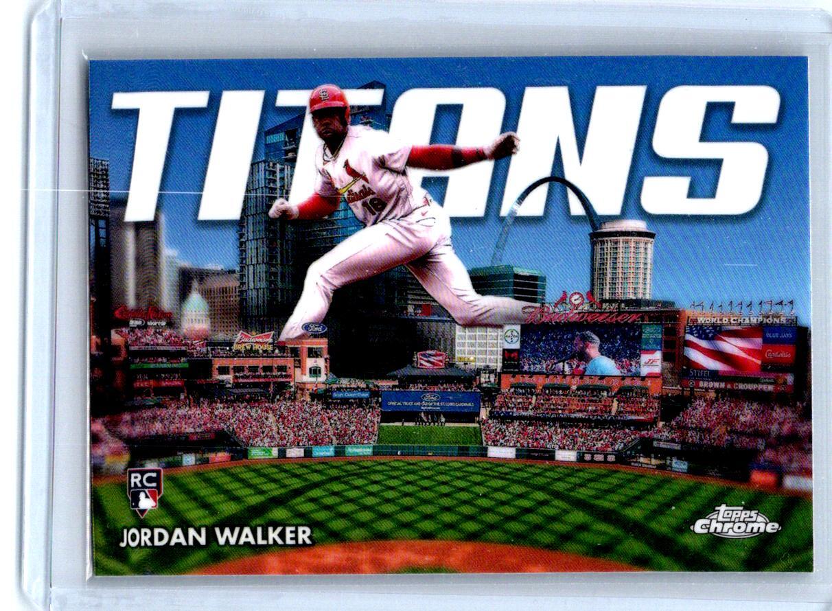 2023 Topps Chrome Update #CT-15 Jordan Walker Titans