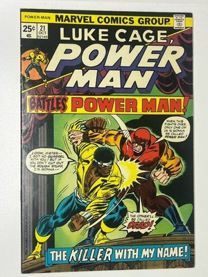 Luke Cage Power-man #21  October 1974 ''The Killer with my Name'' 
