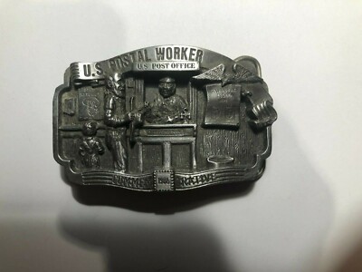 Nice Vintage U.S. Postal Worker 1986 Commemorative Belt  display picture 3