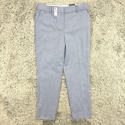 Talbots Pants Women s 10 Blue NWT Hampshire Ankle Career Office Preppy Stretch