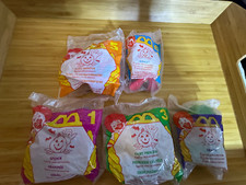 Vintage McDonalds McNugget Nugget Buddies HALLOWEEN Lot 5 Happy MeALS TOYS j5L