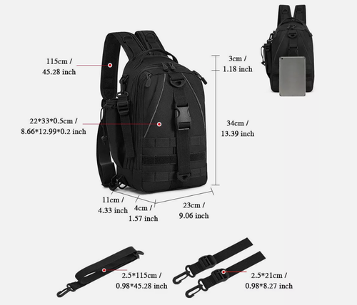 Piscifun Fishing Tackle Backpack with Rod & Gear Holder, Lightweight Outdoor Wat - Picture 5 of 7