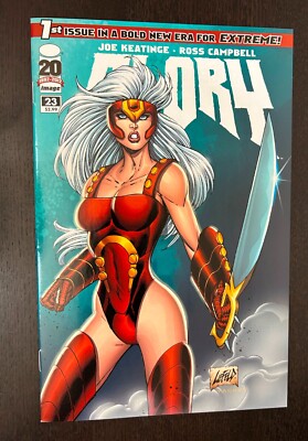 GLORY #23 (Image Comics 2012) -- Rob Liefeld VARIANT COVER -- NM- Or Better