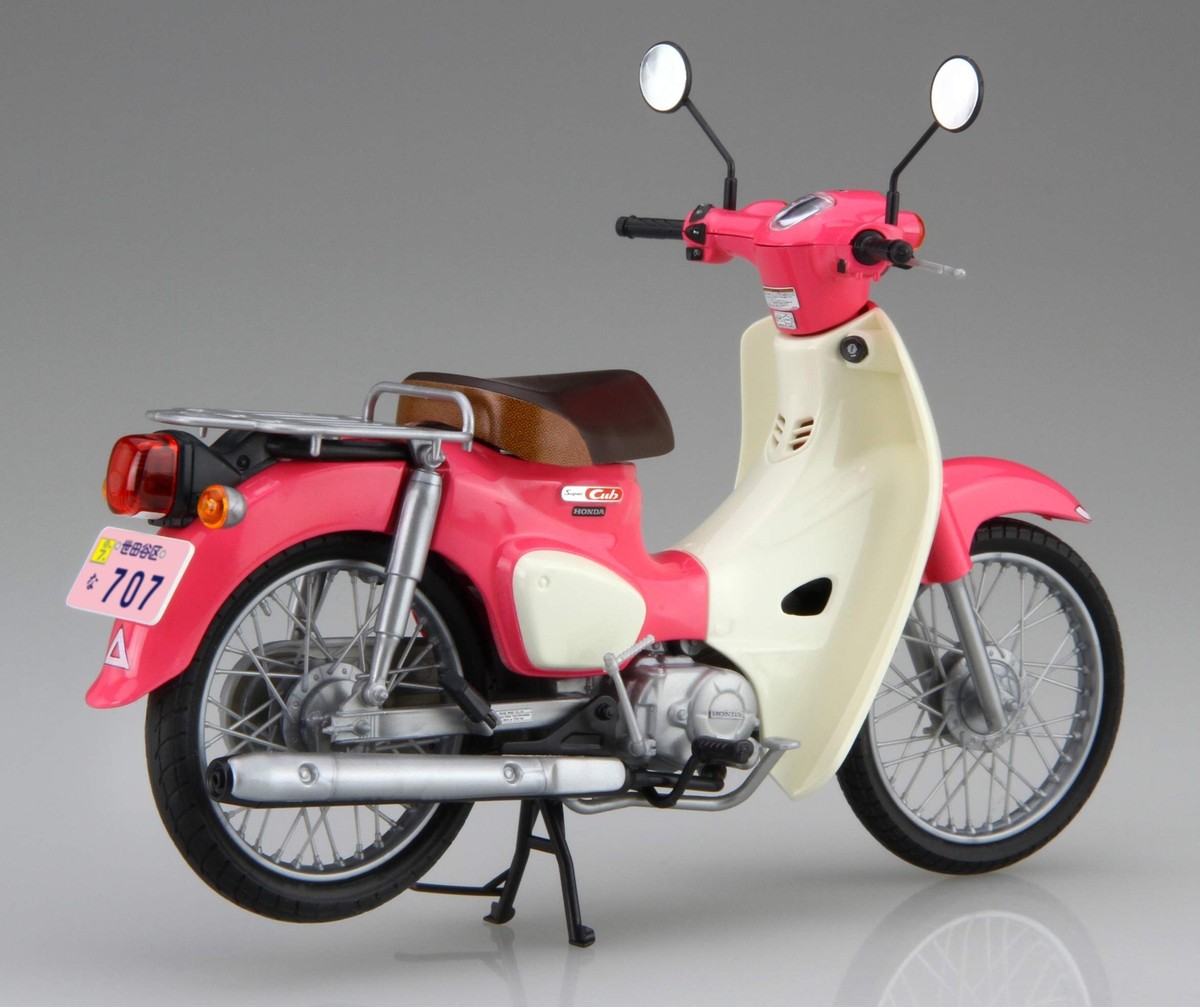 Fujimi 1/12 NEXT Series EX-4 Honda Super Cub 110 Weathering with