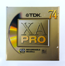 TDK XA PRO 74 XaPro Minidisc MD Professional Gold Unopened