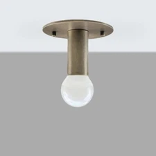 Minimal Ceiling Spot Light--Antique Brass Light--Modern Light--Spot Light