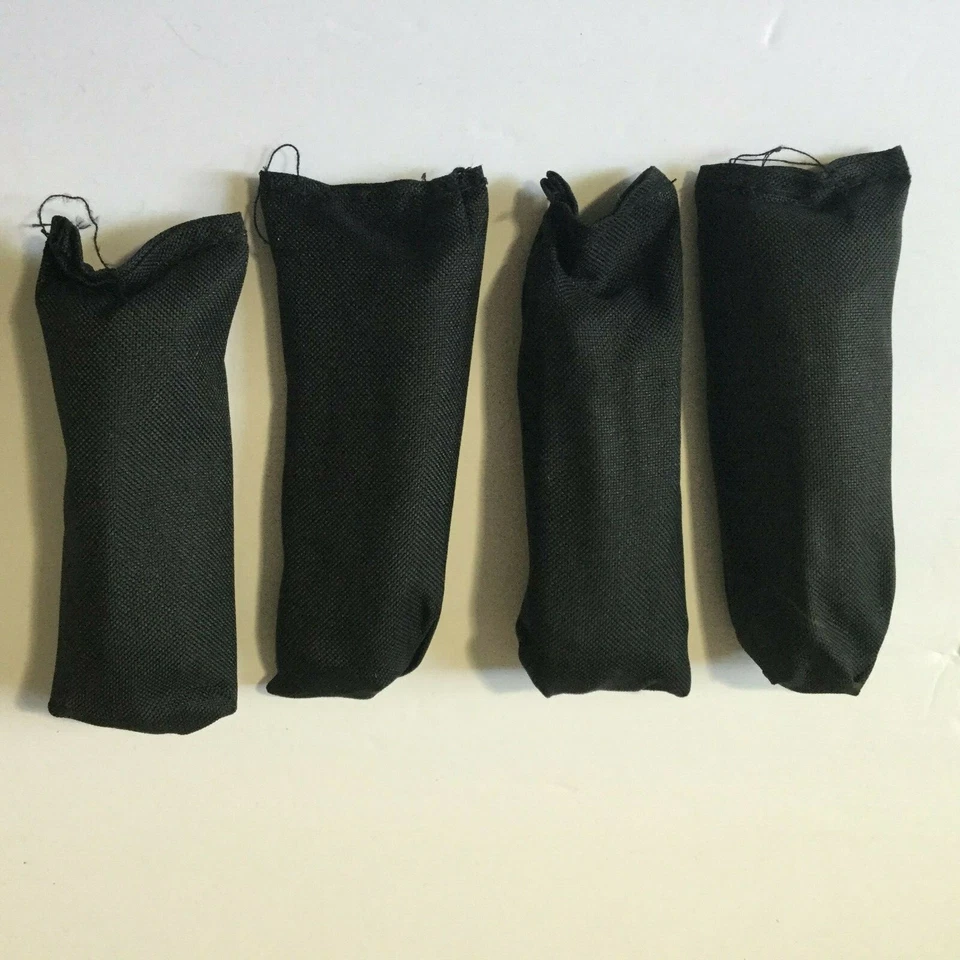 GoFit GF-5W Acolchado Ajustable Tobillo Pesos 2.5Lbs Cada x 2 Negro Par Foto 4 de 4