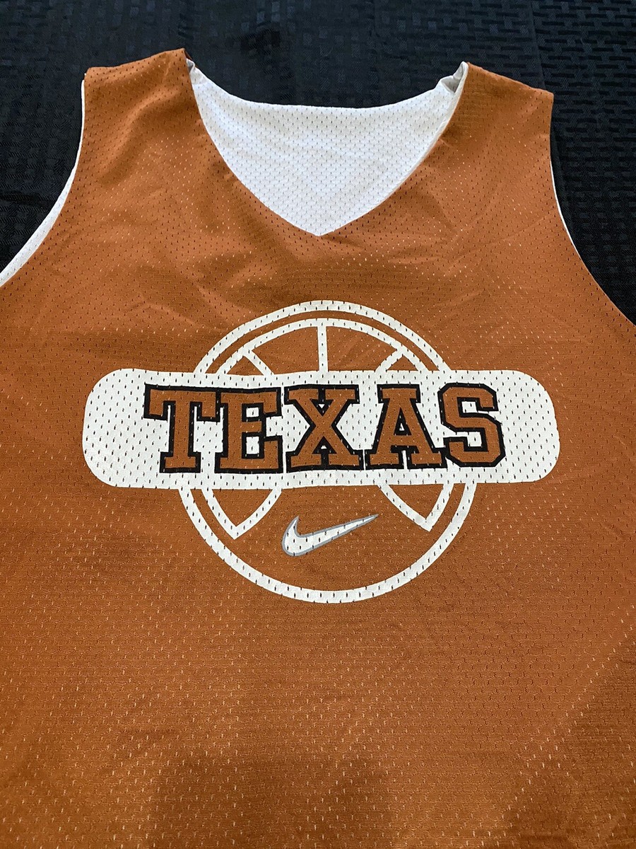 UT Texas Longhorns Y2K Practice Jersey Team Nike XXL 2XL