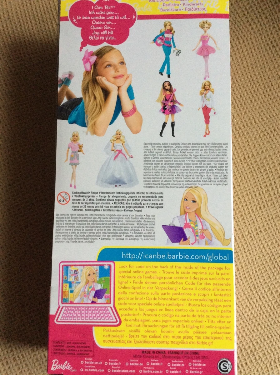 Barbie pediatra clearance