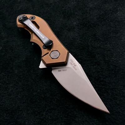 Zero Tolerance ZT 0022 Plain Edge Folder ZT0022 S45VN Steel Dirty