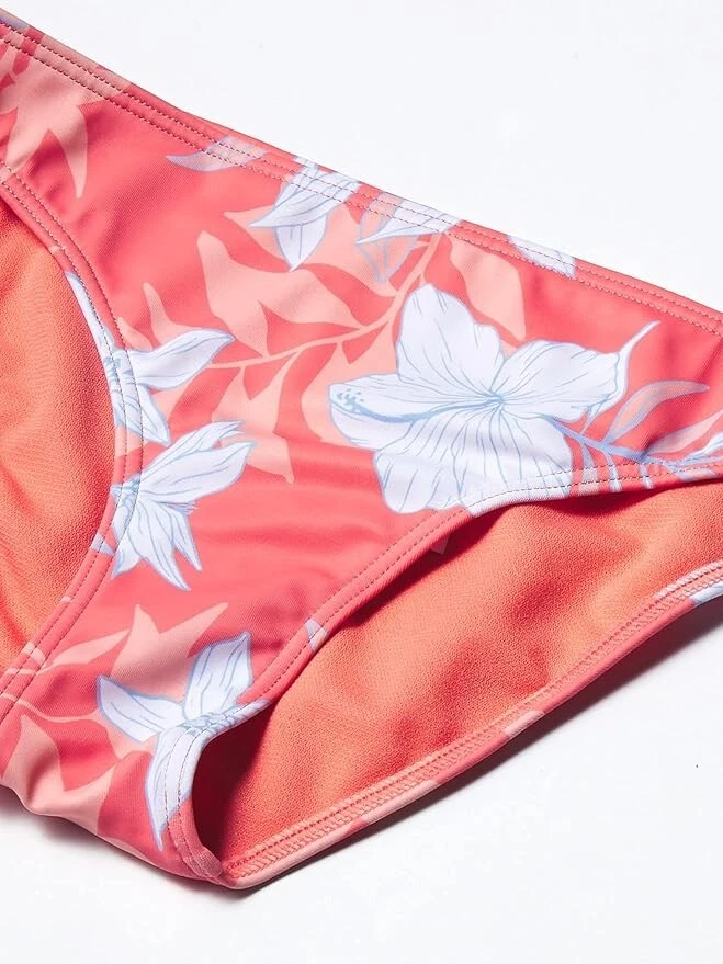 Купальный комплект Roxy L110643 для девочек с розовым цветочным узором Bloom Paradise размер 7 - Изображение 3 из 4